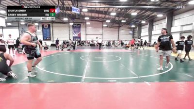 285 lbs Round Of 64 - Brayln Smith, Buffalo Valley Black vs Casey Wilson, Freakztyle Wrecking Crew