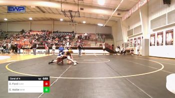 106 lbs Consi Of 4 - Devin Ford, Cushing High School vs Graham Hollie, Berryhill High School