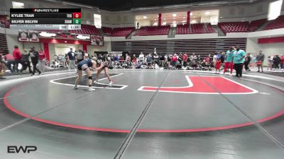 100 lbs Semifinal - Kylee Tran, Tulsa Union Girls vs Silver Belvin, Shawnee High School Girls
