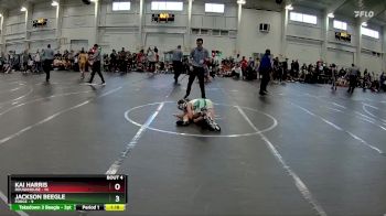 72 lbs Round 1 (10 Team) - Kai Harris, ROUGHHOUSE vs Jackson Beegle, FORGE