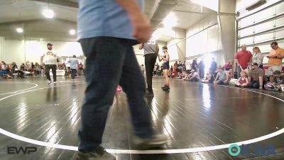 78 lbs Rr Rnd 2 - Brinley Leyba, Team Tulsa Wrestling Club vs Brighton Horawa, Verdigris Youth Wrestling