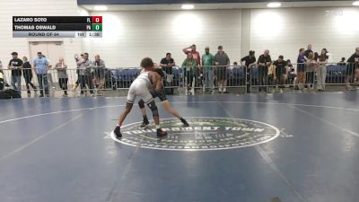 120 lbs Round Of 64 - Lazaro Soto, FL vs Thomas Oswald, PA
