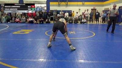 121 lbs Consy 5 - Rocco Lombardo, Malvern Prep vs Cole Lemovitz, Ponaganset-RI