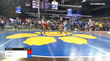 126 lbs Rnd Of 64 - Jj Long, Oklahoma vs Nicco Ruiz, California