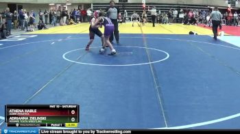 115 lbs Round 2 - Athena Hable, Alber Athletics vs Adrianna Zielinski, Mosinee Youth Wrestling