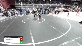 61 lbs Consolation - Cameron Bramlet, Casper WC vs Carter Whipps, Windy City WC