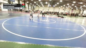 85 lbs Consi Of 32 #2 - Christopher Carella, NY vs Mason Umberger, CT