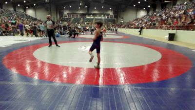 64 lbs Rr Rnd 3 - Dorien Thompson, Glasgow Wrestling Academy vs Greyson Sparling, Villa Rica Youth Wrestling