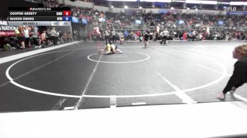 80 lbs Rr Rnd 3 - Cooper Gerety, Rams vs Mason Oberg, Open Mats