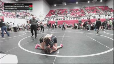 75 lbs Consi Of 4 - Violet Mayfield, Madill Takedown vs Kapri Bruens, Carl Albert