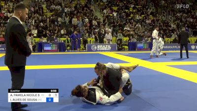 INGRIDD ALVES DE SOUSA vs AMANDA PAMELA NICOLE SCHURTZ 2024 World Jiu-Jitsu IBJJF Championship