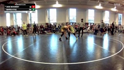 160 lbs 3rd Place Match - Jase McKinney, Hopewell Wrestling vs Mateo Kyle, Gunston Wrestling Club