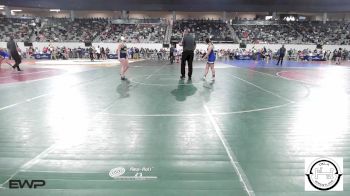 140 lbs Round Of 16 - Meredith Conley, Bixby JH Girls vs Chandler Robinson, Choctaw Jh