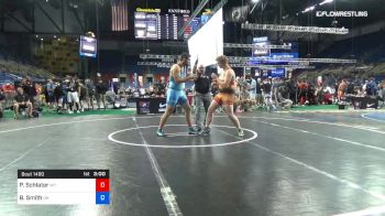 220 lbs Cons 16 #2 - Parker Schlater, Wyoming vs Bradley Smith, Ohio