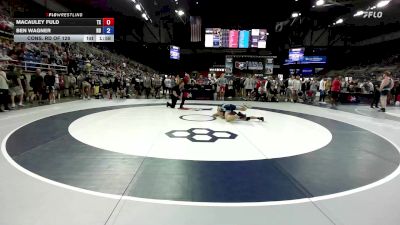 120 lbs Cons. Rd Of 128 - Macauley Fuld, TX vs Ben Wagner, ND