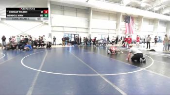 126 lbs Cons. Round 3 - Cougar Wilson, American Fork vs Wendell Maw, Fremont