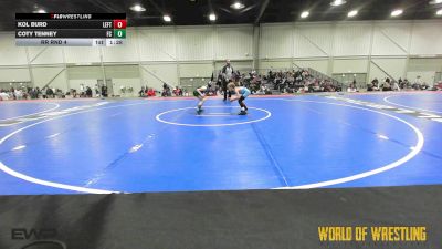 61 lbs Rr Rnd 4 - Kol Burd, Leftovers 9U vs Coty Tenney, Full Circle 9U