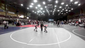 61 lbs Quarterfinal - Darrell Gonser, Valley Bad Boys vs Kenzo Lovato, Top Rank Hammers