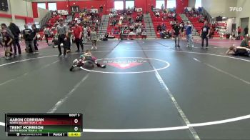 50 lbs Round 2 (4 Team) - Aaron Corrigan, North Region Team A vs Trent Morrison, South Region Team A