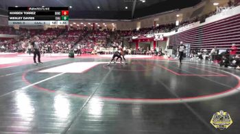 157 lbs Quarterfinals (8 Team) - Korben Torrez, DUNCAN vs Wesley Davies, CARL ALBERT