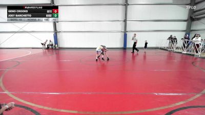 80 lbs Rr Rnd 2 - Geno Crooks, Team Gotcha vs Joey Barchetto, Iron Horse