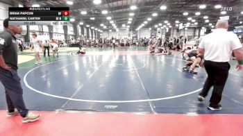 152 lbs Round Of 32 - Brian Papcun, MF Dynasty vs Nathaniel Carter, MI MAFIA (COBRA MAFIA)