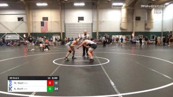 195 lbs Prelims - Morgen Watt, Broomfield High Schhol vs Alex Hunt, Kearney High School