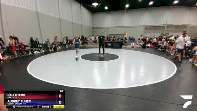 92 lbs Round 5 (6 Team) - Scout Phillips, Ohio vs Charlotte Crowston, North Dakota