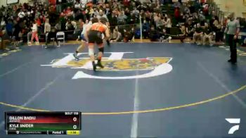 190 lbs Quarterfinal - Dillon Badiu, Buckeye vs Kyle Snider, Cvca