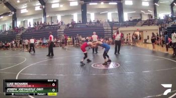 100 lbs Round 2 - Joseph `JoeyHustle` Obstaculo, FL Scorpions Wrestling Club vs Luke Richards, Wolfpack Wrestling Club