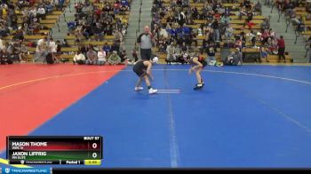 60 lbs Quarterfinal - Jaxon Liffrig, MN Elite vs Mason Thome, IAWC IA