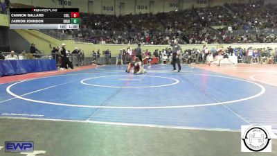 113 lbs Round Of 128 - Cannon Ballard, Collinsville Junior High vs J'Airion Johnson, Douglass Wrestling