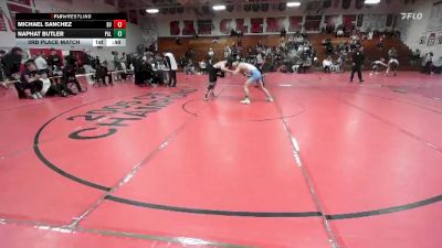 132 lbs 3rd Place Match - Naphat Butler, Palisades vs Michael Sanchez, Bonita Vista