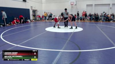 112-116 lbs Round 3 - Bryson McConnell, Mount Baker vs Javohn Henry, Marysville Pilchuck