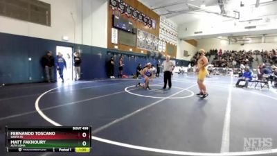 215 lbs Cons. Round 4 - Matt Fakhoury, Alta Loma vs Fernando Toscano, Santa Fe