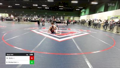 106 lbs Consi Of 32 #2 - William Soto, NY vs Brandon Bickerton, OH