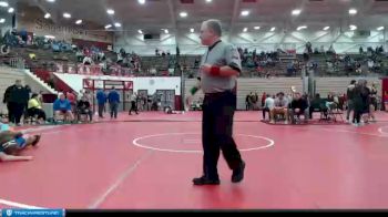 220 lbs Champ. Round 2 - Brandon Johnson, Lawrence North Wrestling Club vs Xavior Gindhart, Jennings County