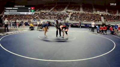 152-D1 Quarterfinal - Aubree Avery, Liberty High School vs Mia Johnson, Casteel High School