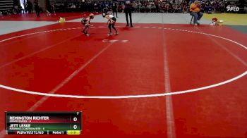60 lbs Quarterfinals (8 Team) - Remington Richter, Grand Rapids vs Jett Leske, Marshall/Lakeview/RTR