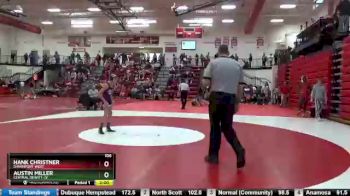 106 lbs Cons. Round 3 - Austin Miller, Central DeWitt-JV vs Hank Christner, Davenport West