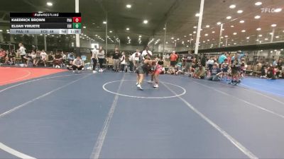 100 lbs Round 3 - Elijah Viruete, East Carolina Elite vs Kaedrick Brown, PA Alliance