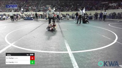 52 lbs Consi Of 4 - Denver Potter, Cushing vs Kaiden Candy, Sperry Wrestling Club