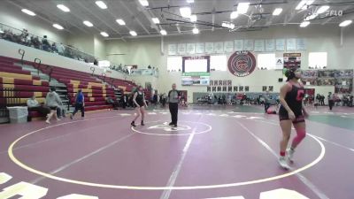 155 lbs Cons. Round 4 - Aubree Anderson, Vallivue vs Berenice Martinez, Caldwell