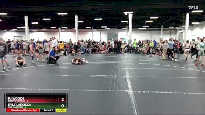 52 lbs Semis (4 Team) - Kyle LaRocca, Mat Warriors vs PJ Woods, Bitetto Trained