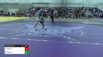 57 lbs Quarterfinal - Emily Perez, Misfits vs Bailey Baird, Topeka Blue Thunder