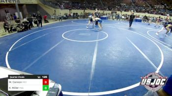 135 lbs Quarterfinal - Makaylee Cannon, Piedmont vs Karleigh Miller, Perry Wrestling Academy