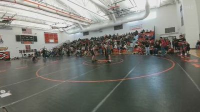142-150 lbs Round 2 - Kasen Smith, Cody Middle School vs William Apodaca, Riverton Middle School
