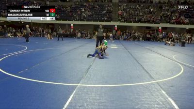 Round 2 - Xander Wiblin, Waseca vs Joaquin Zubulake, MN Elite