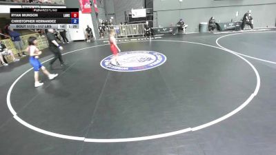117 lbs Cons. Round 2 - Ryan Munson, LAWC vs Christopher Hernandez