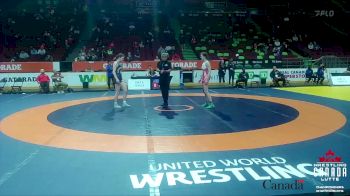 57kg Round 3 - Aliza Price, Coast Wrestling Academy & Society vs Payton Shields, Lethbridge Amateur Wrestling Association